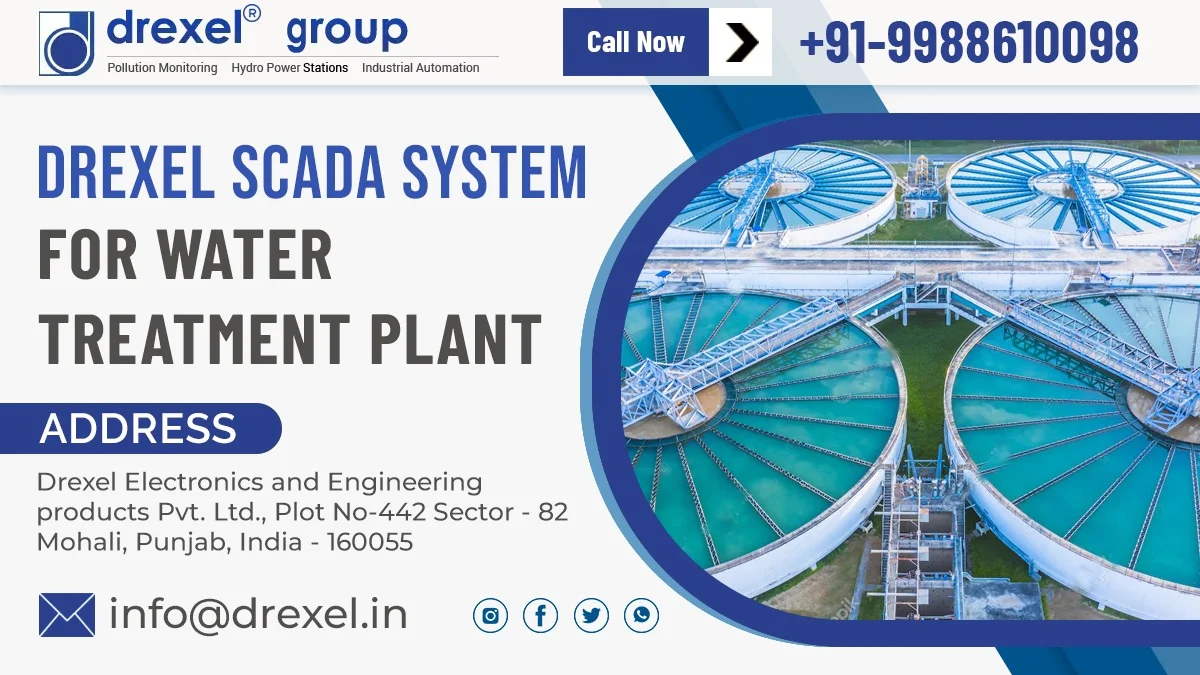 Drexel Canada SCADA System for Sewerage Treatment Plant Dubai